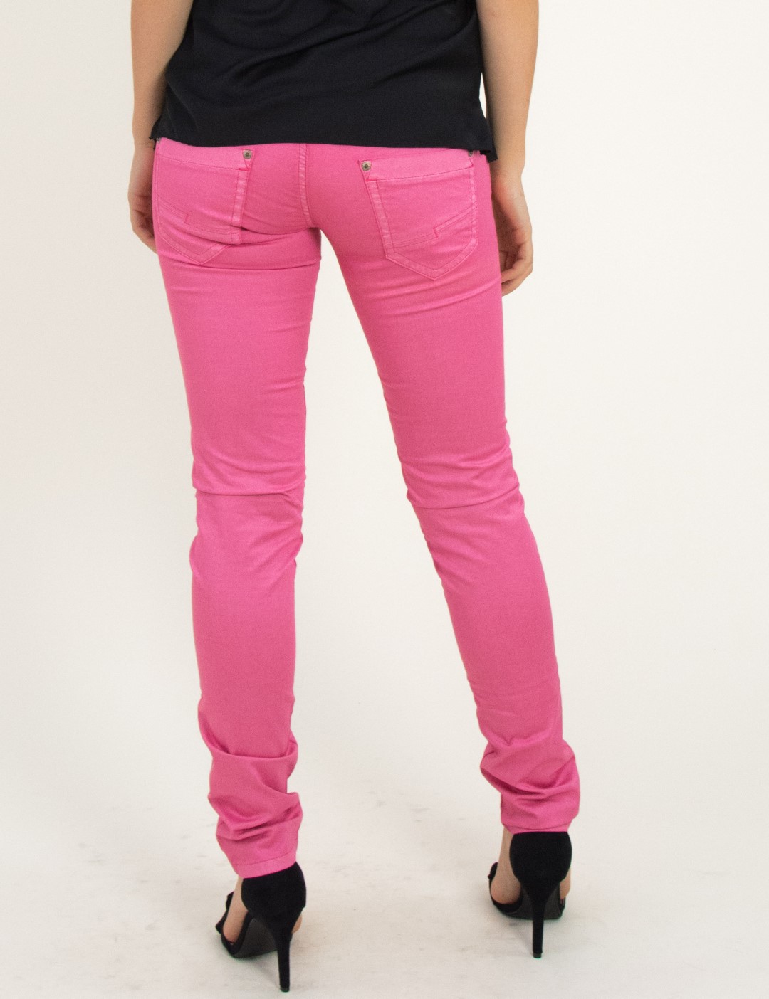 Edward φούξια υφασμάτινο παντελόνι Inez Shine φωτογραφία